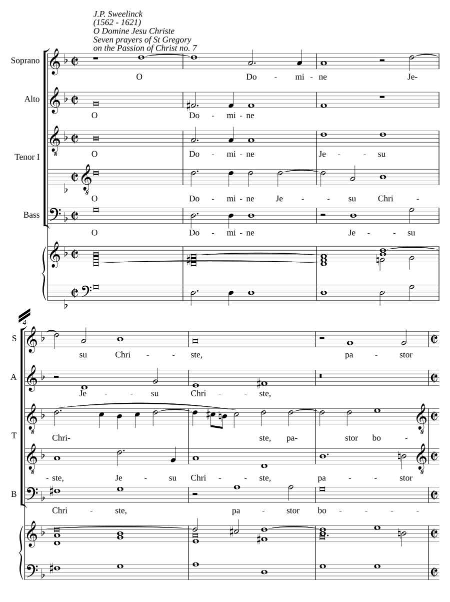 O Domine Jesu Christe
