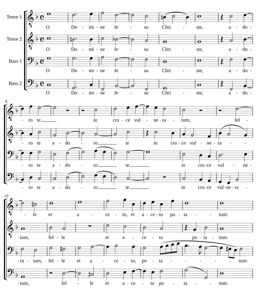 O Domine Jesu Christe