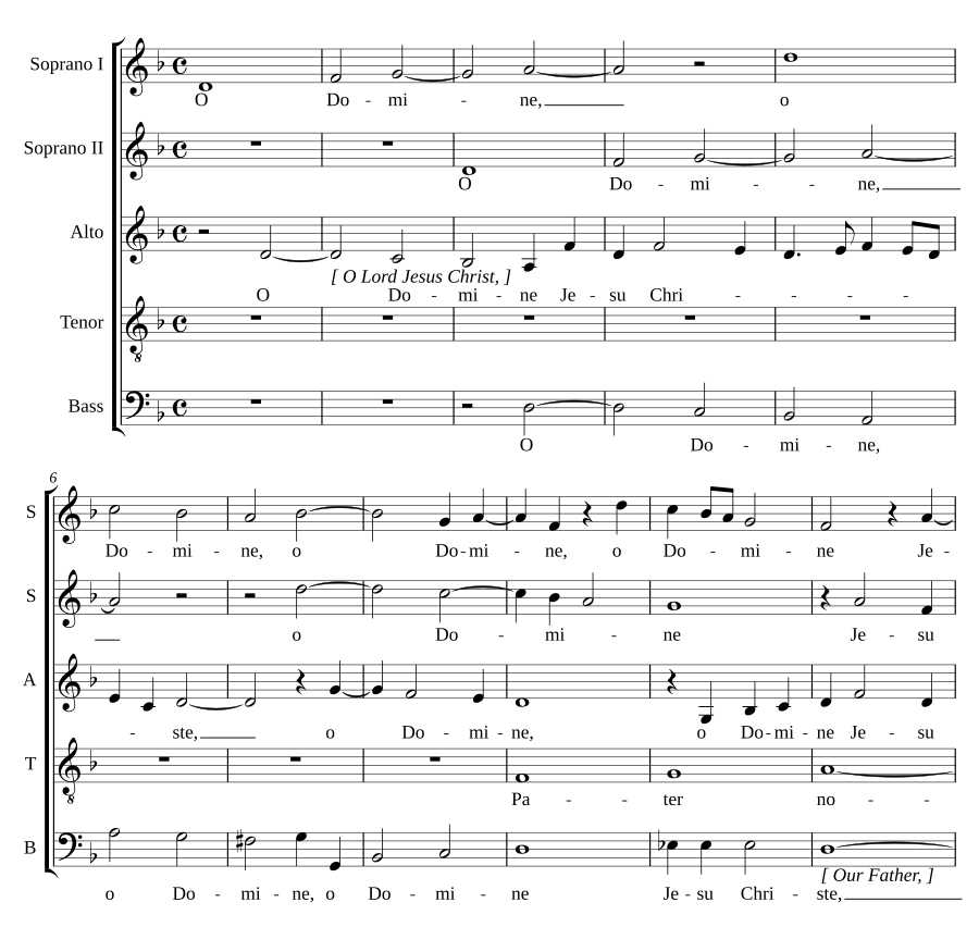 O Domine Jesu Christe