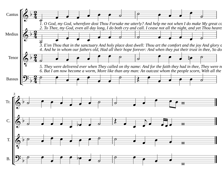 O God, my God, wherefore dost Thou