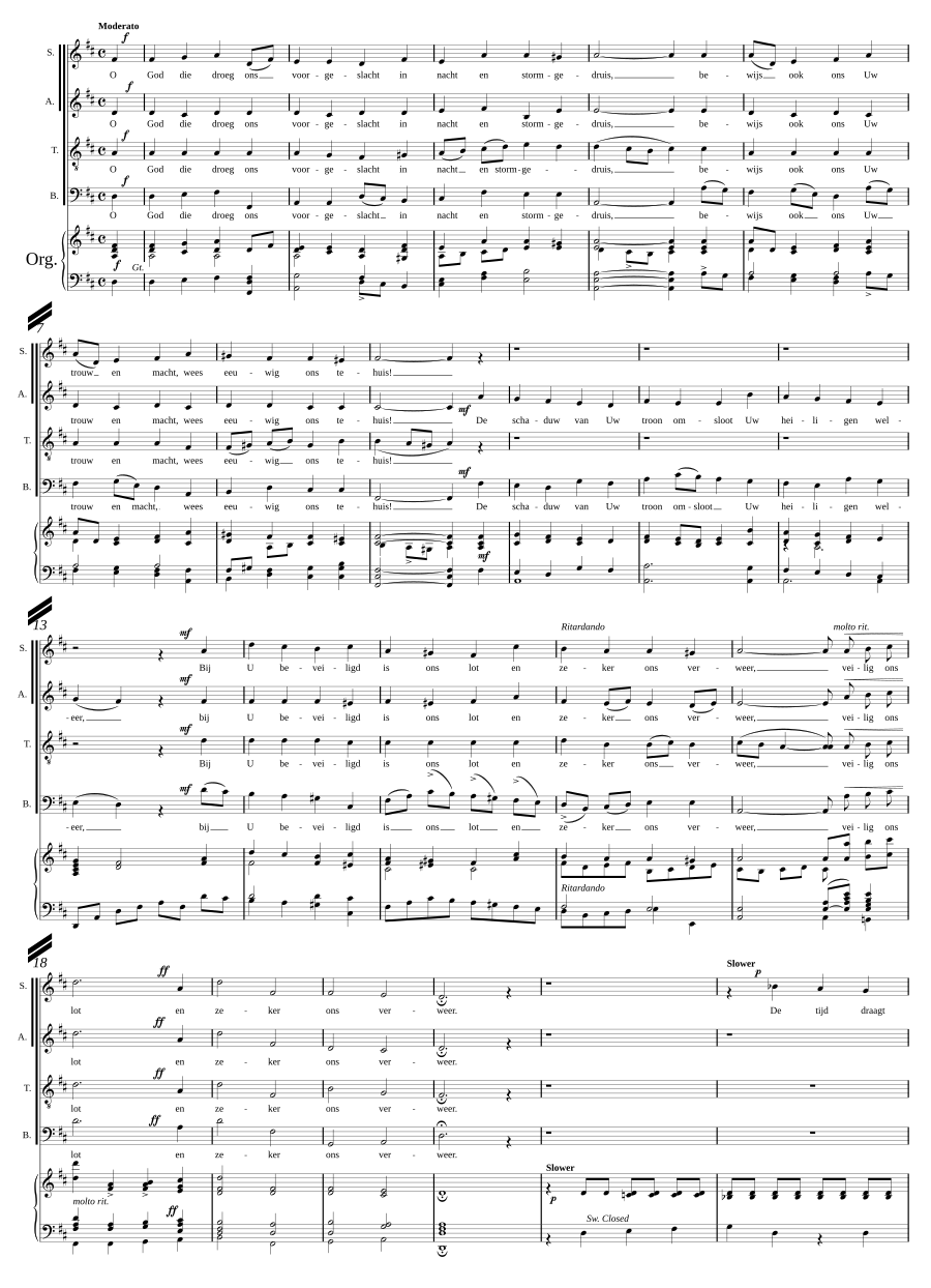O God, our help in ages past