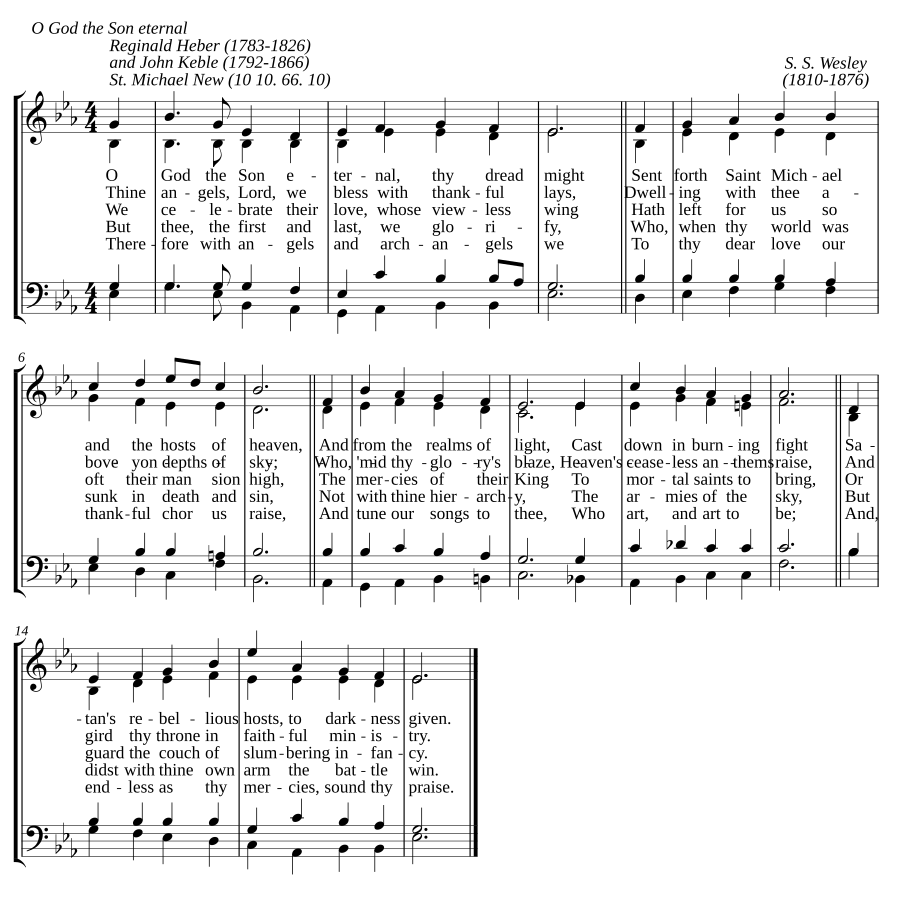 O God, the Son eternal