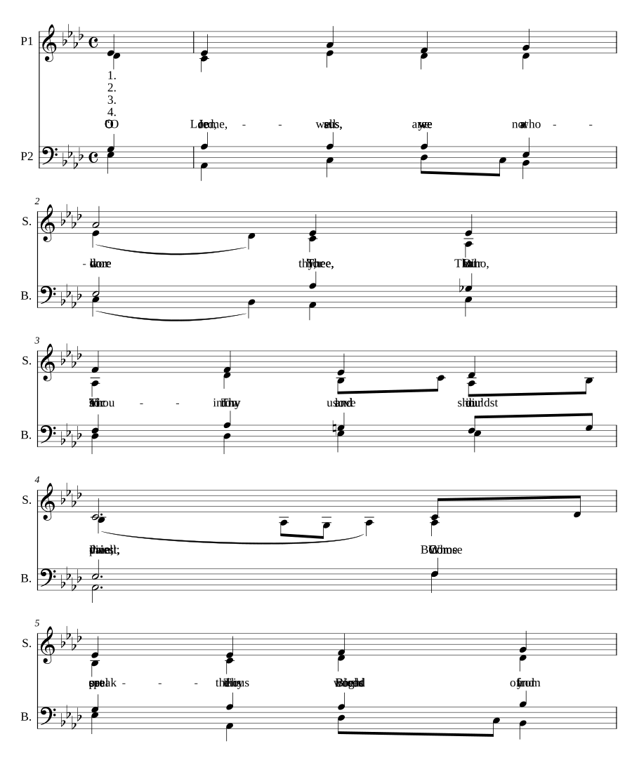 O Lord, we are not worthy