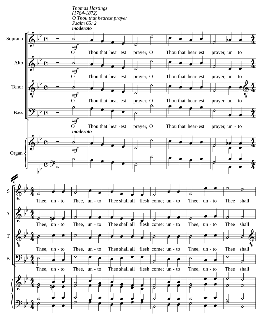 O Thou that hearest prayer