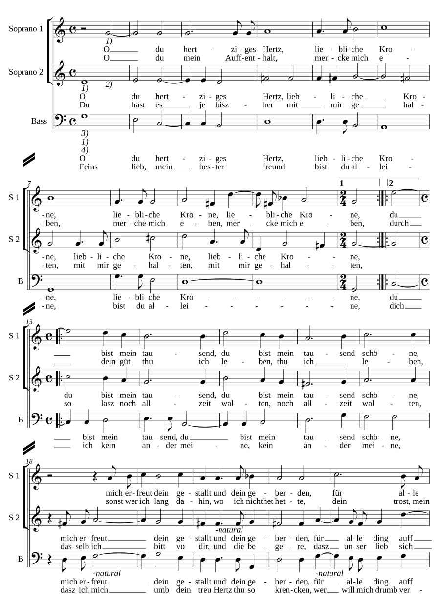 O du hertziges Hertz