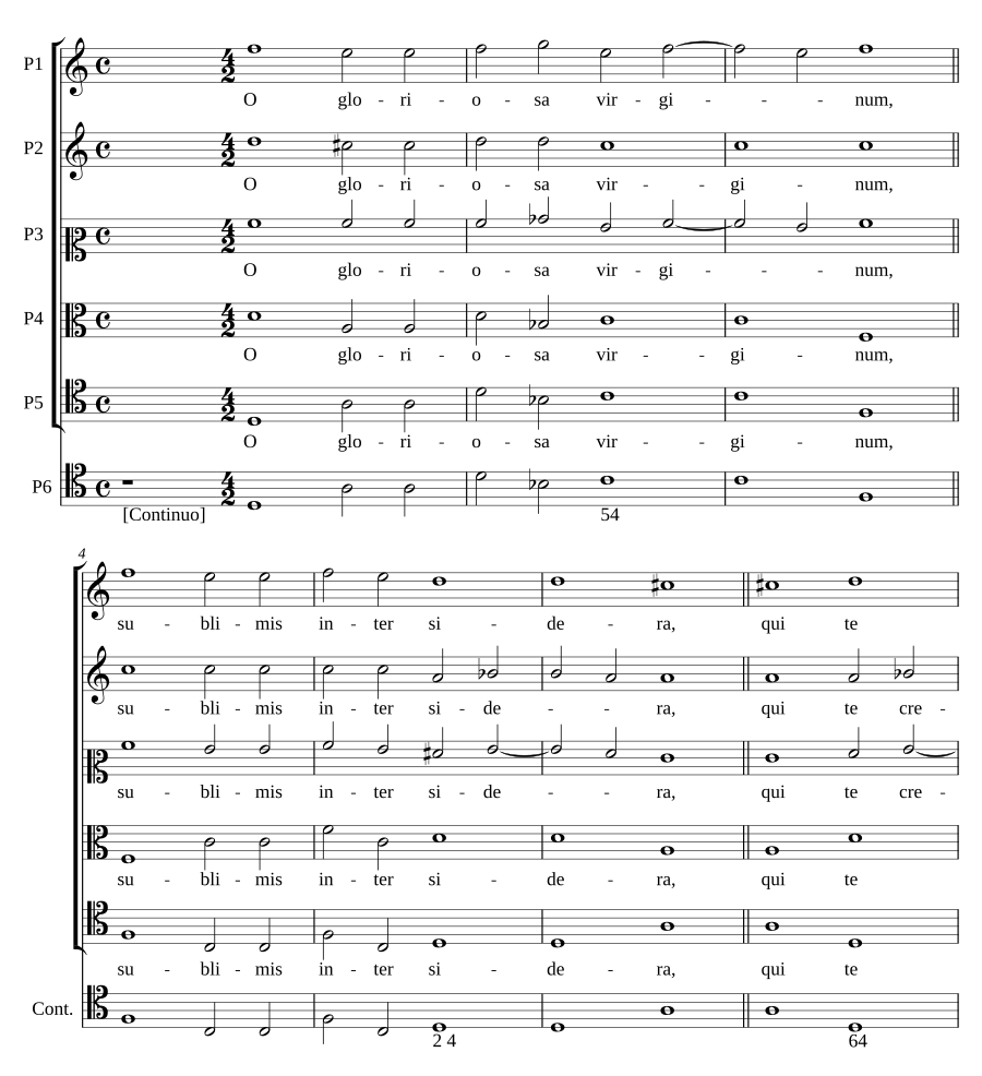 O gloriosa Virginum