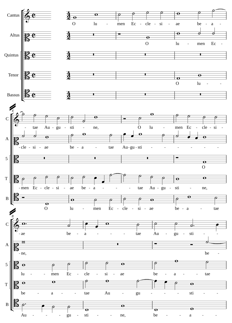 O lumen ecclesiae