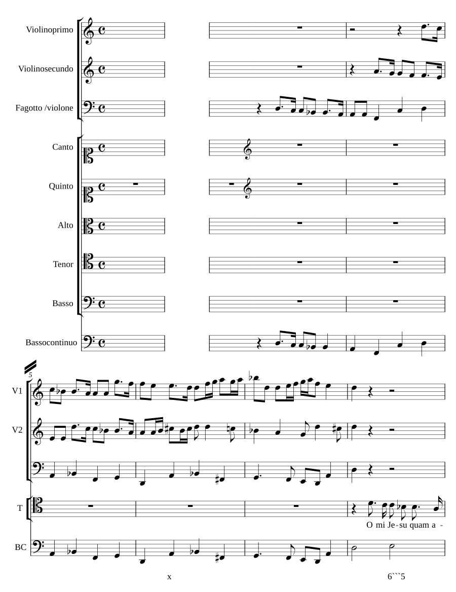 O mi Jesu quam amoenus