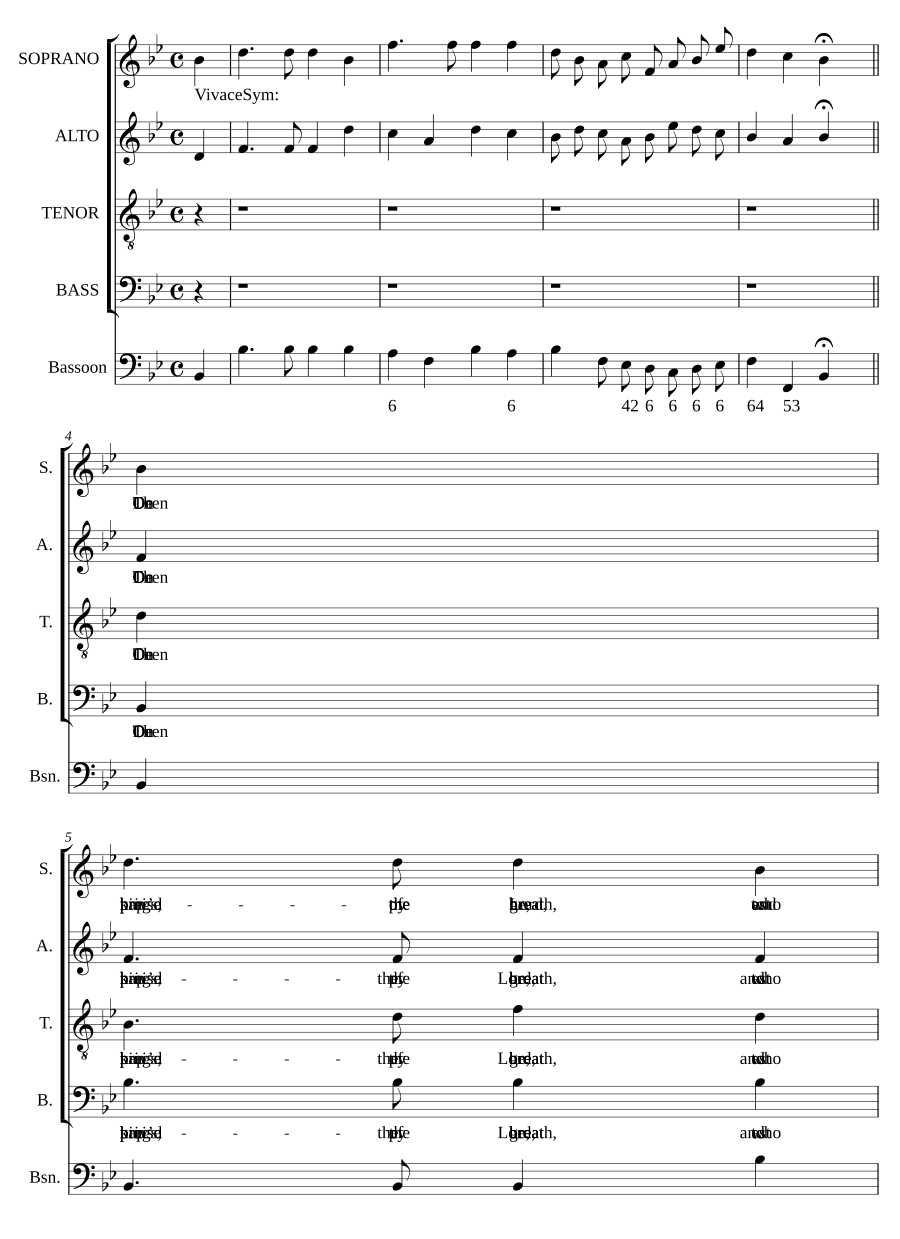 O praise the Lord, and thou, my soul