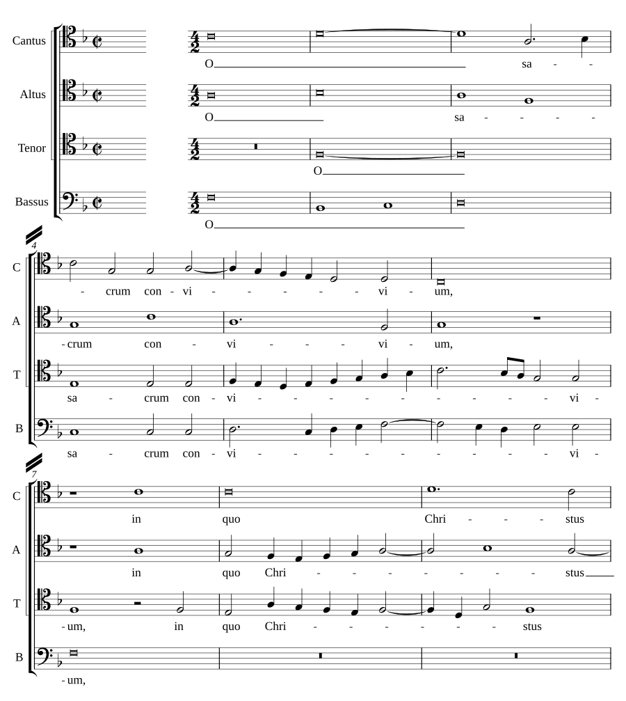 O sacrum convivium