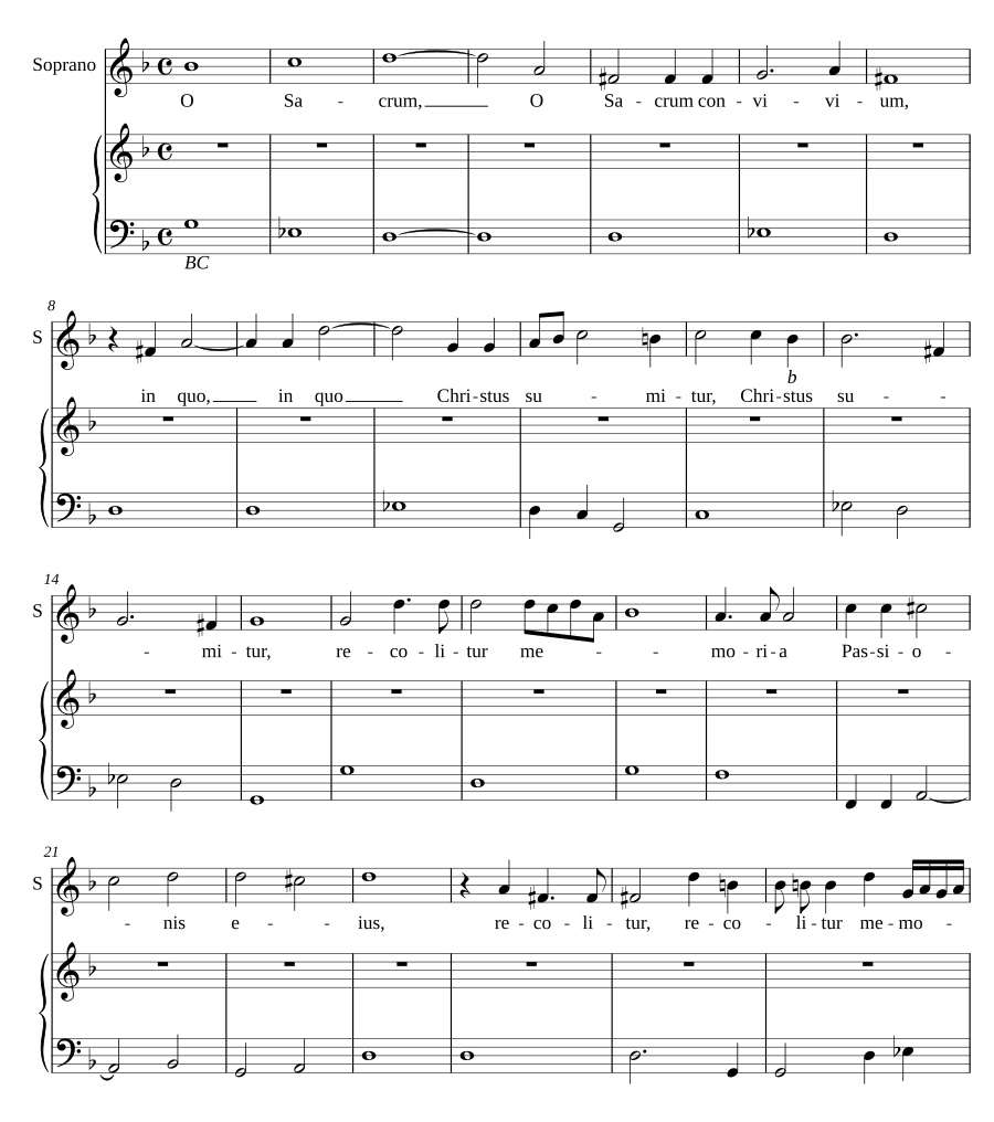 O sacrum convivium
