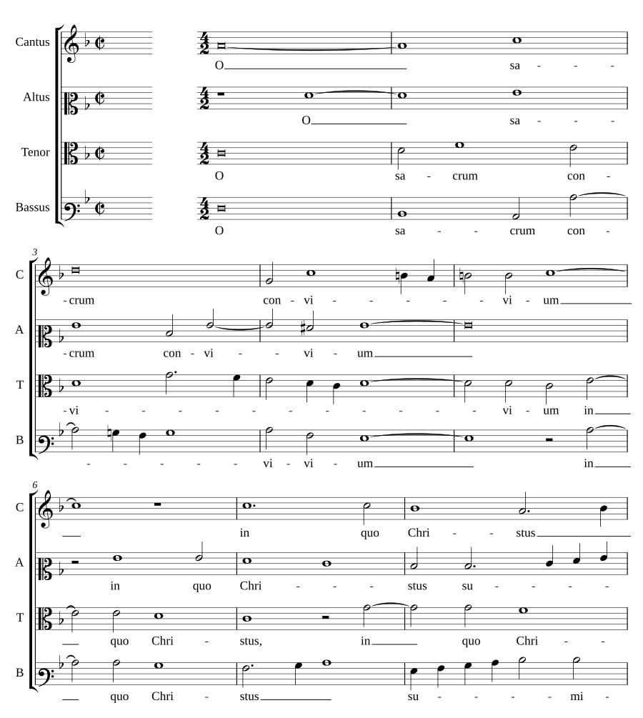 O sacrum convivium