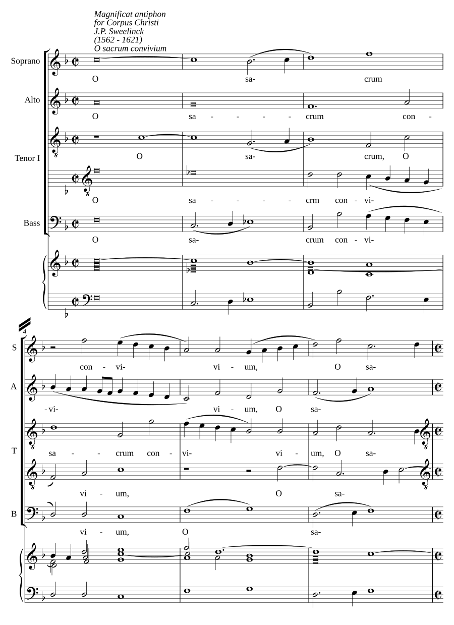 O sacrum convivium
