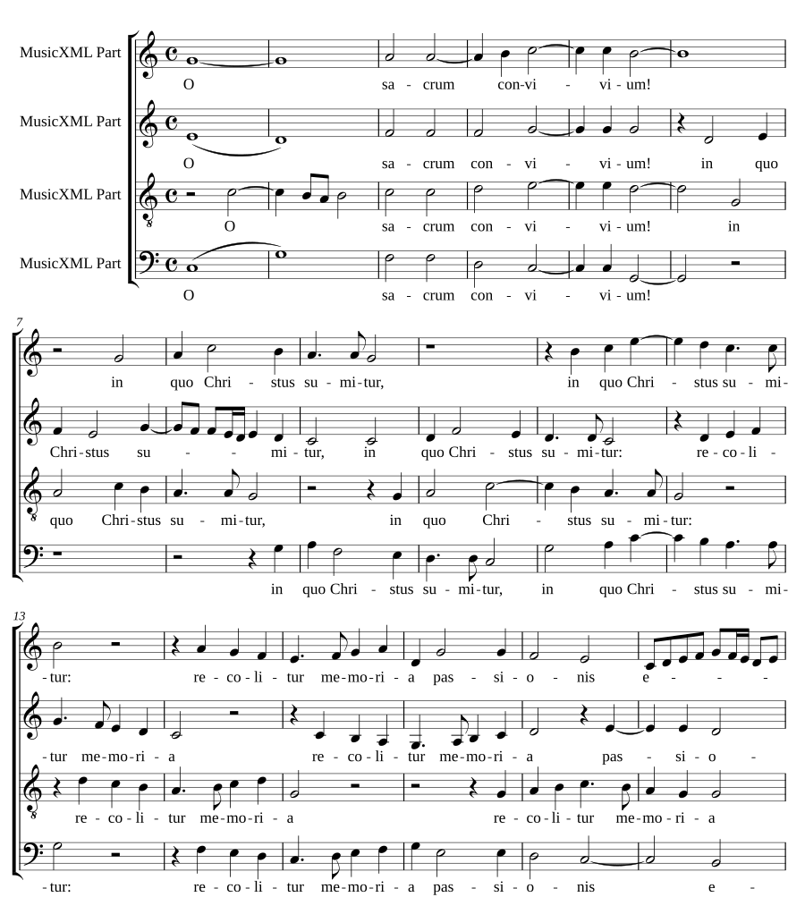 O sacrum convivium