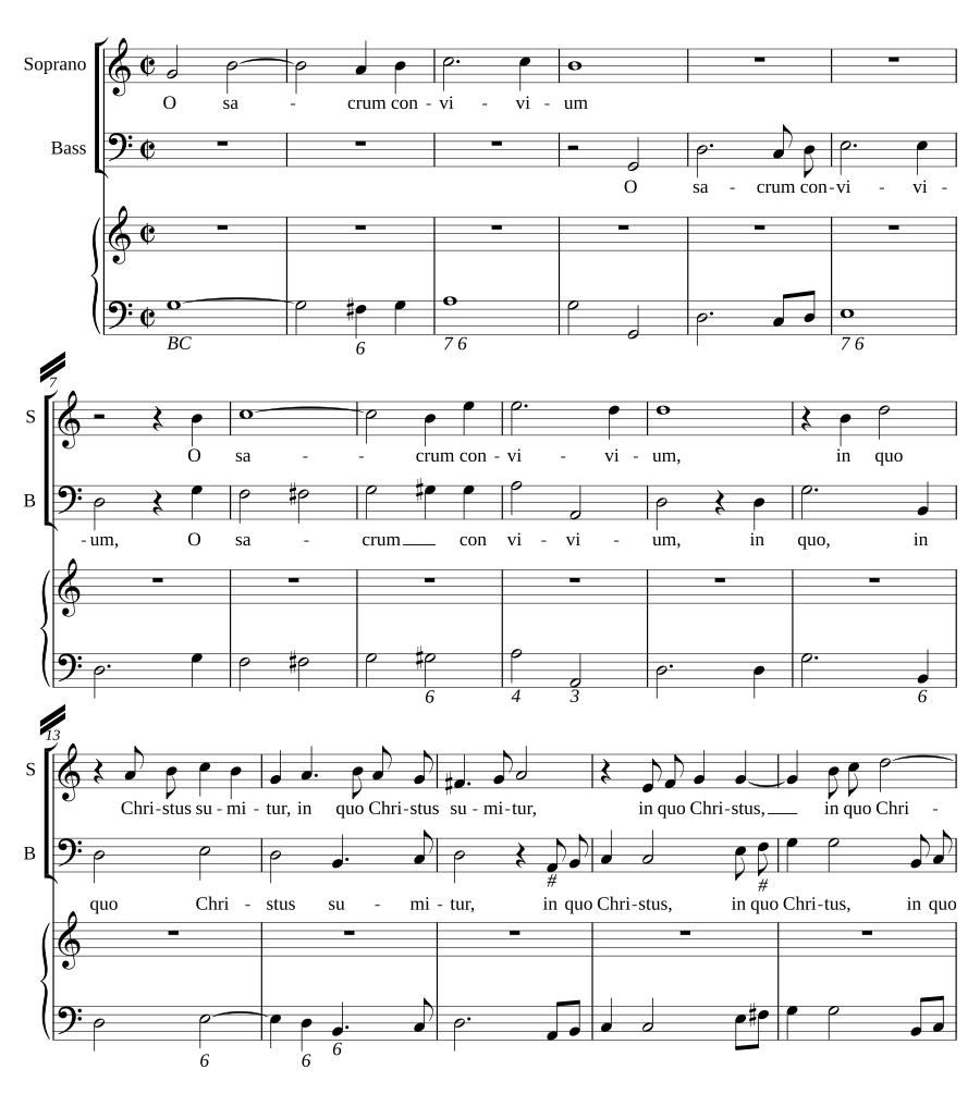 O sacrum convivium