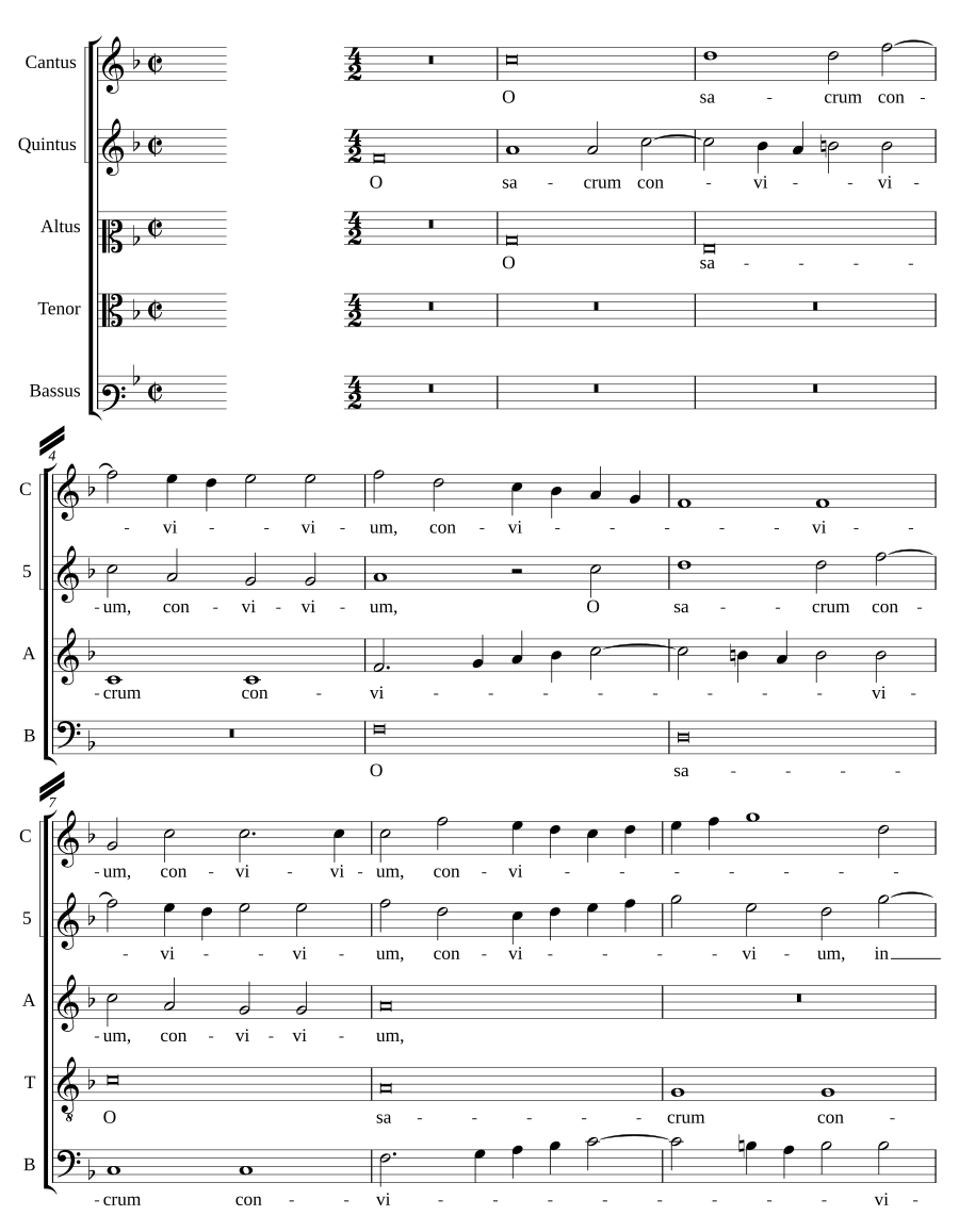 O sacrum convivium