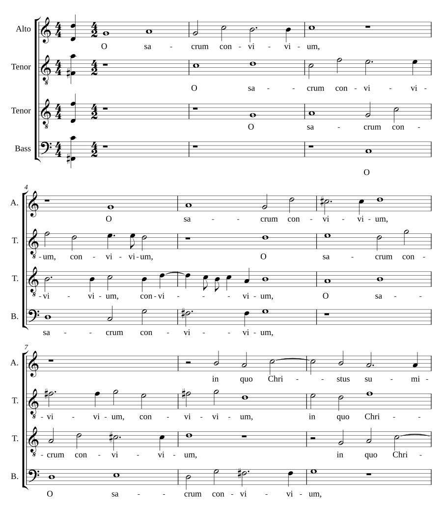 O sacrum convivium
