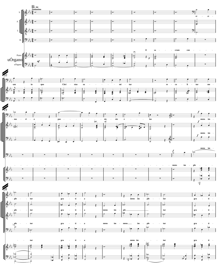 O sacrum convivium II