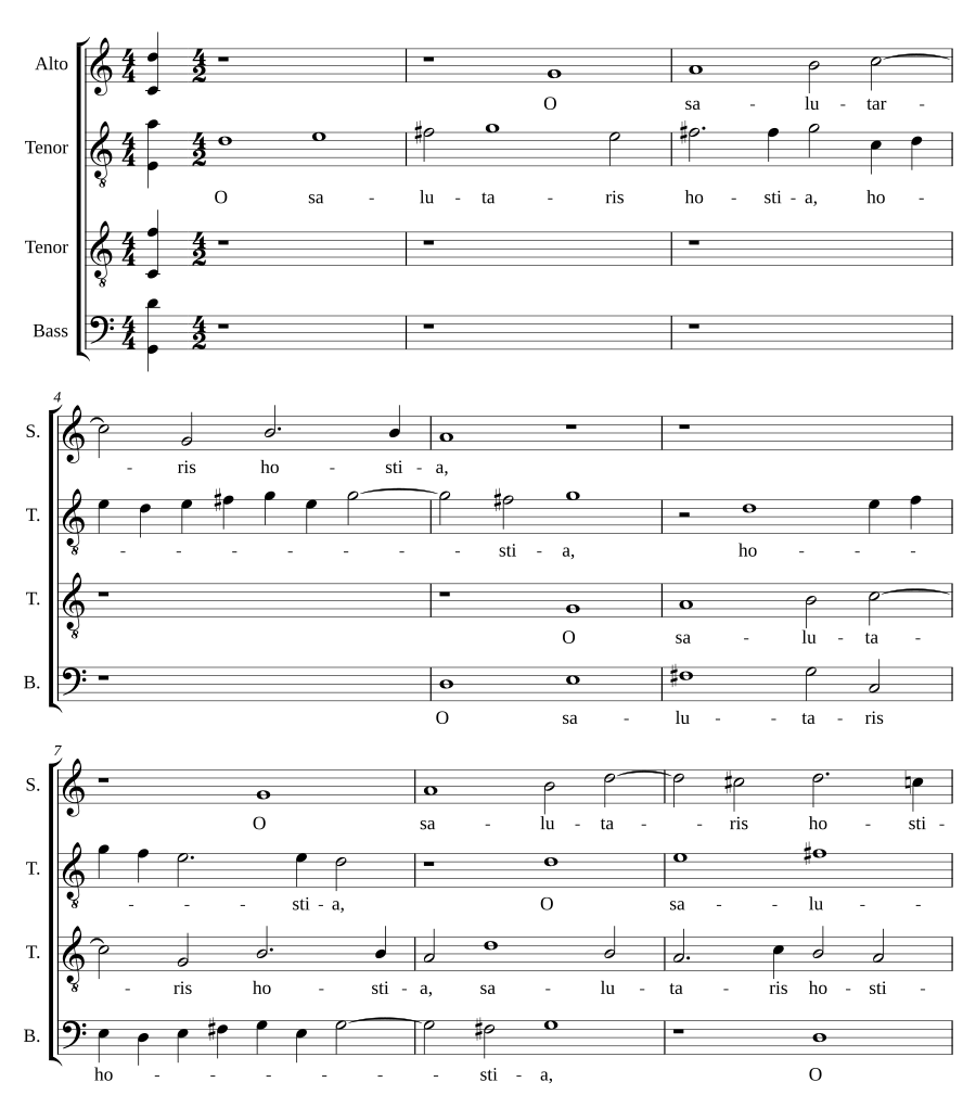 O salutaris hostia (Gradualia)