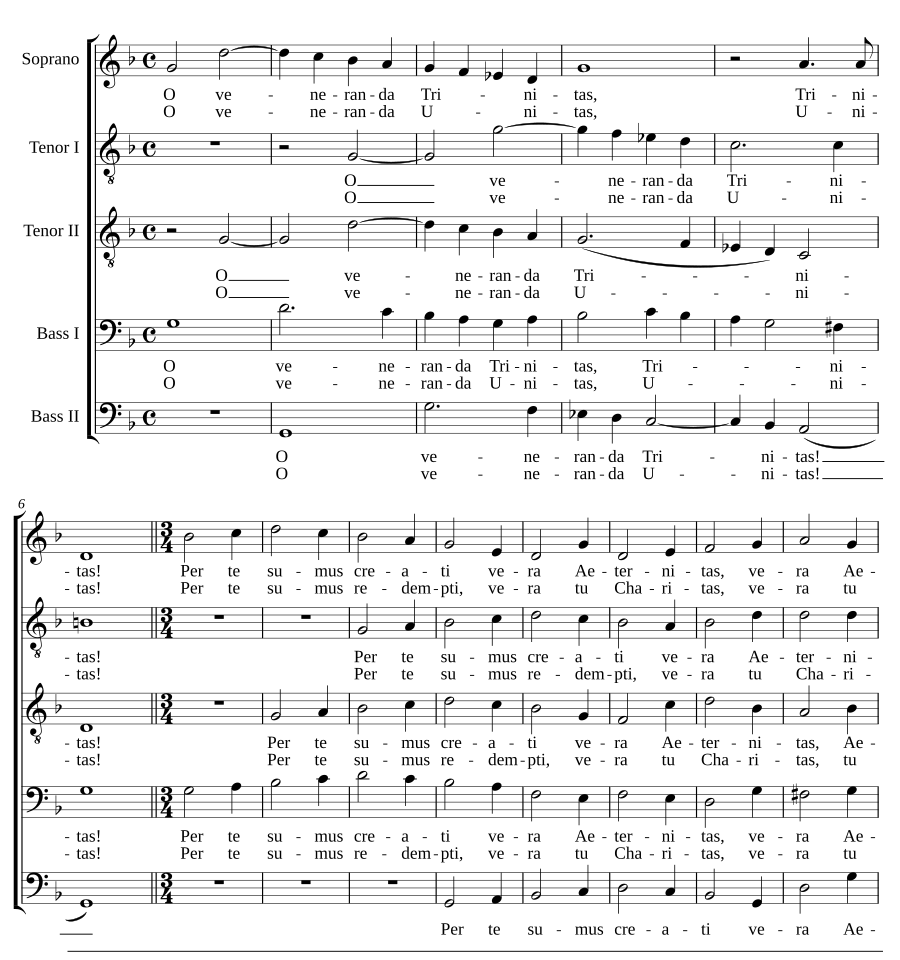 O veneranda Trinitas