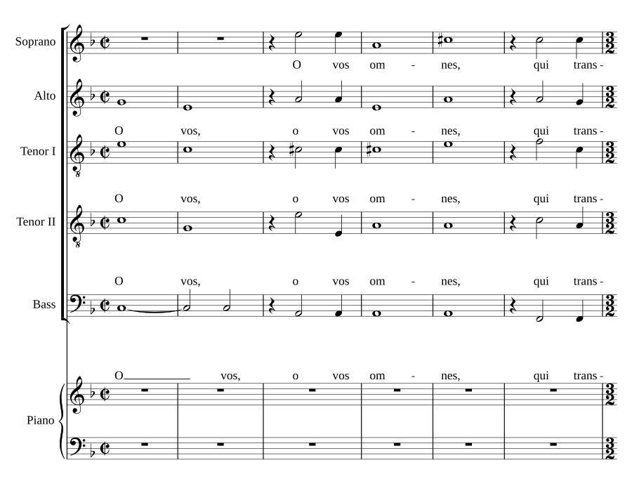 O vos omnes (1603)