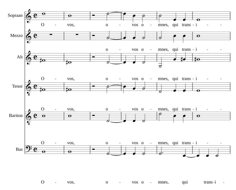 O vos omnes (1611)