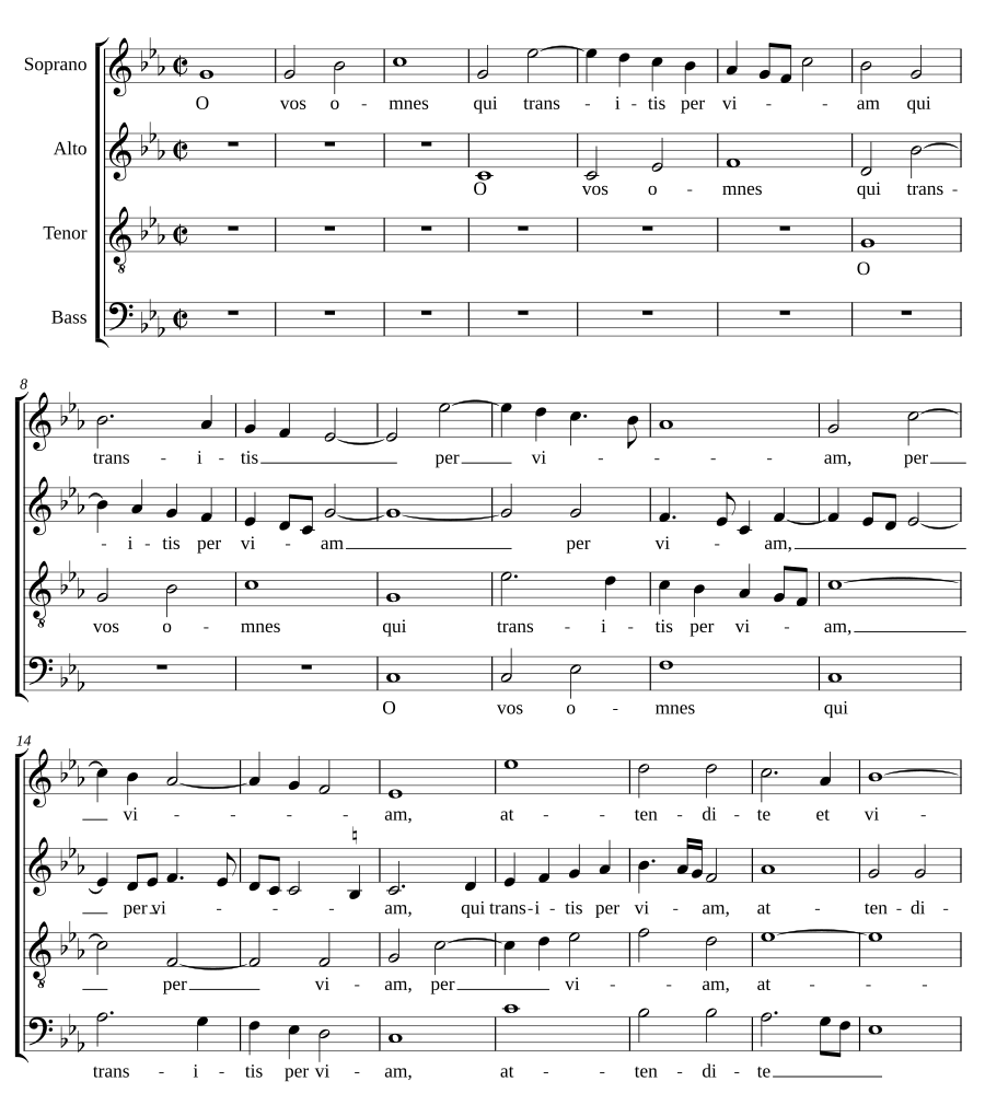 O vos omnes