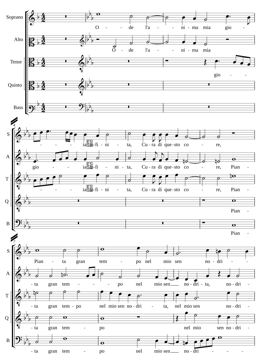 Ode l'anima mia gioia