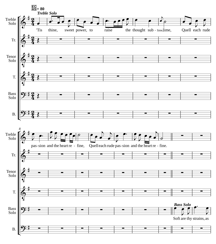 Ode to Music
