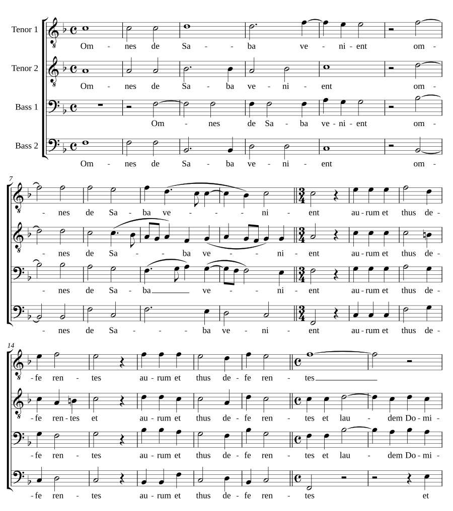 Omnes de Saba venient
