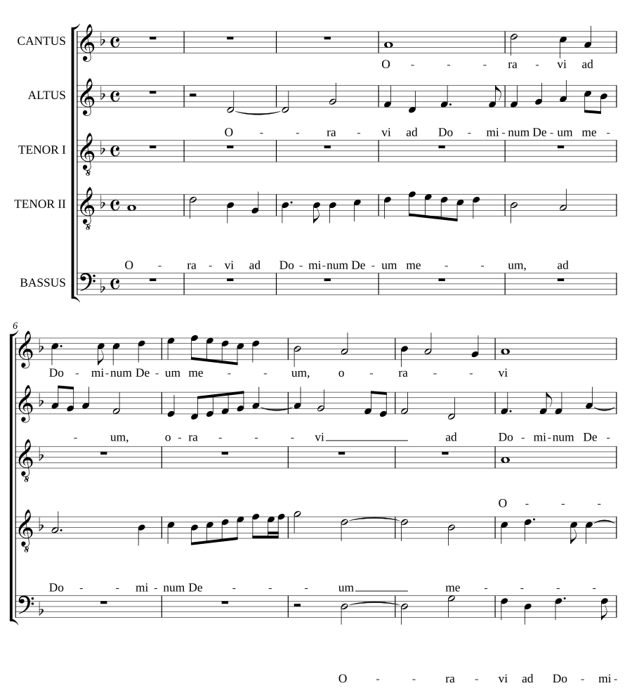 Oravi ad Dominum
