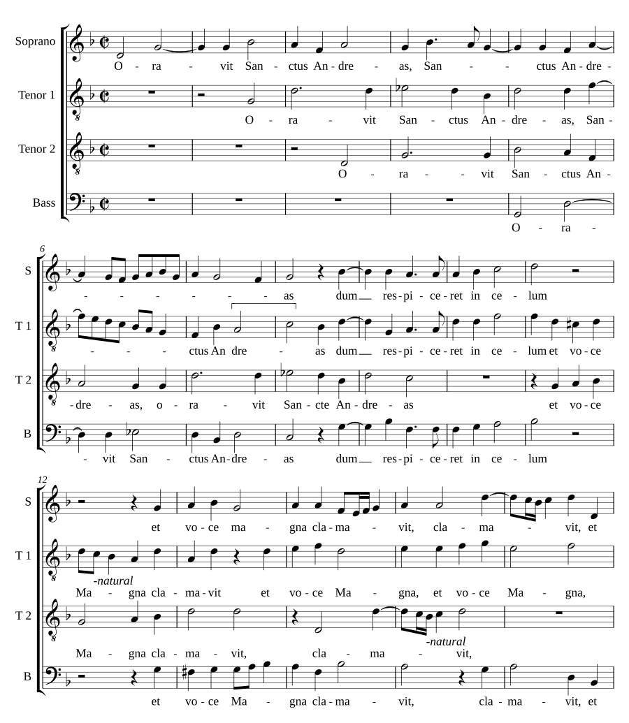 Oravit sanctus Andreas