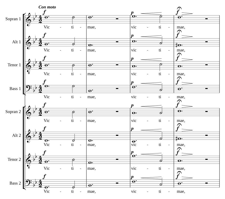 Osterhymnus, op. 134