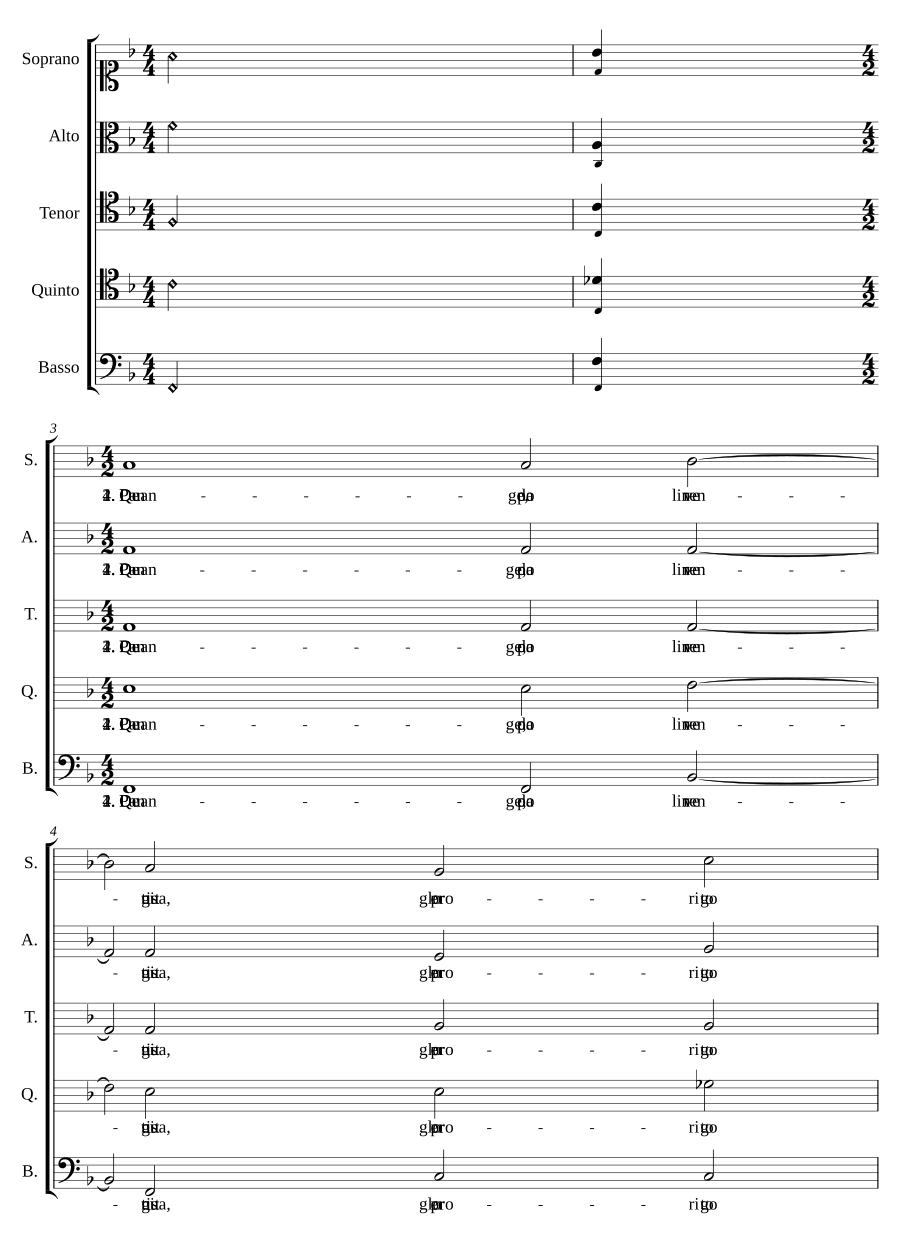 Pange lingua a 5 (II)