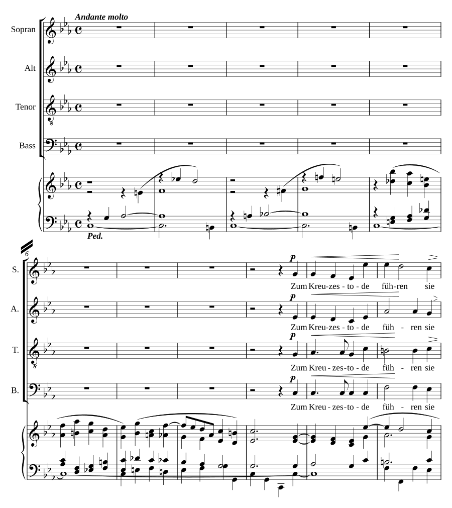 Passionsgesang, op. 46