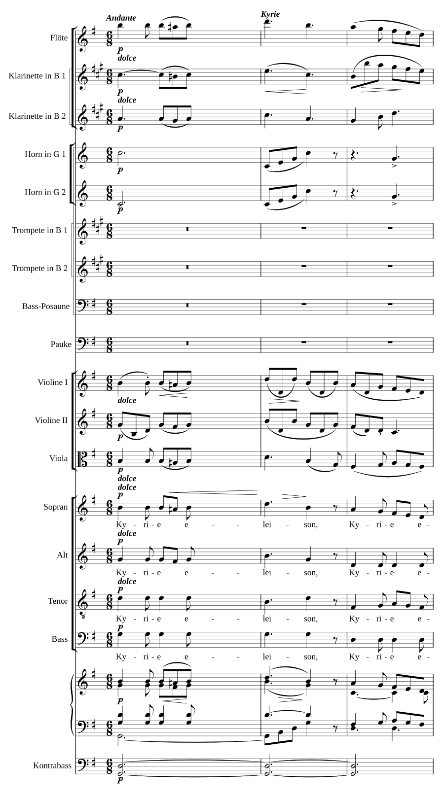 PastoralMesse in G Major