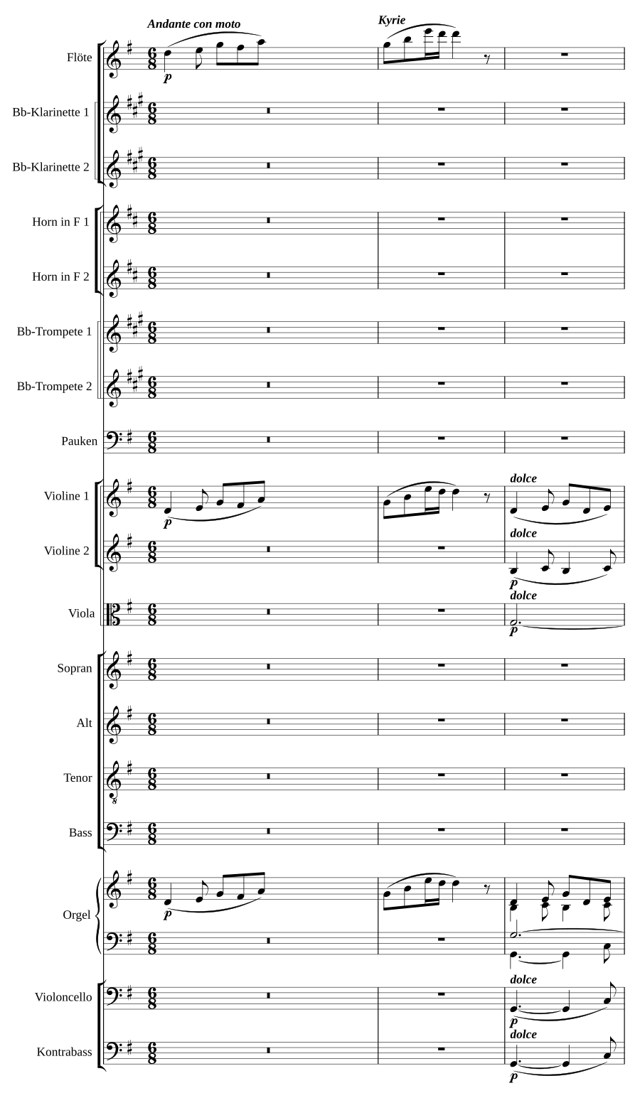 Pastoralmesse in G Major
