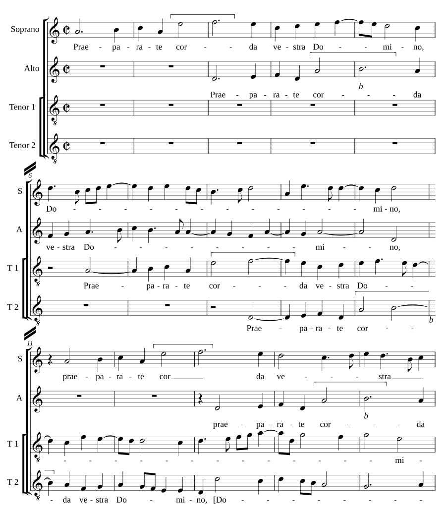 Praeparate corda vestra