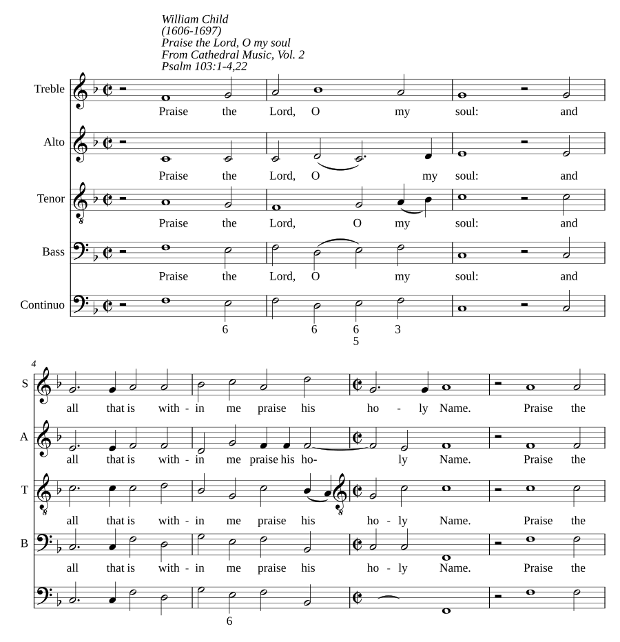 Praise the Lord, O my soul
