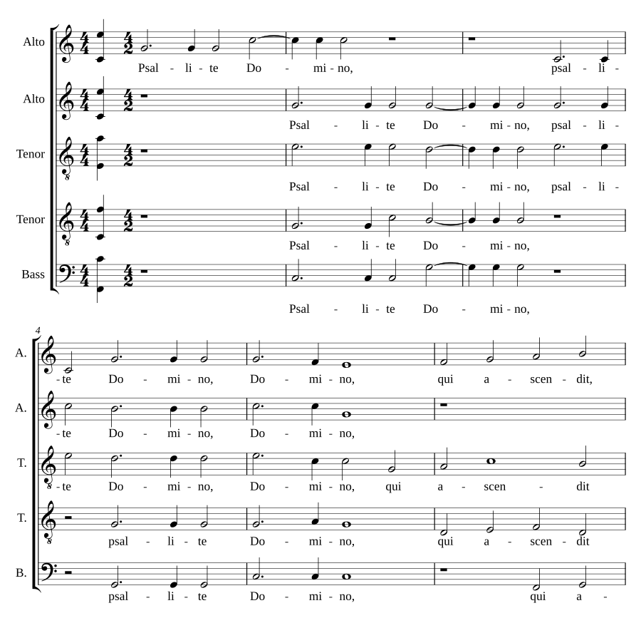 Psallite Domino
