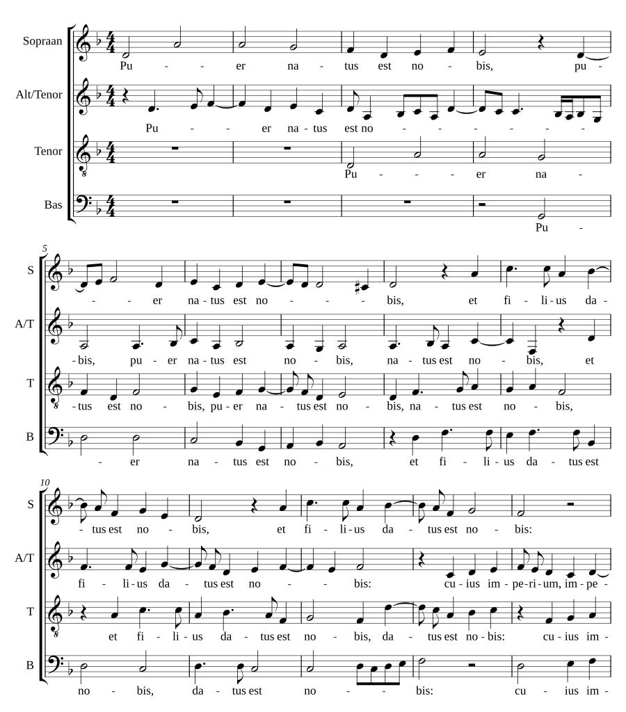 Puer natus est nobis