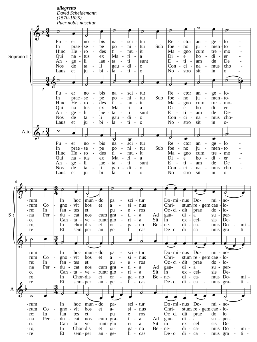 Puer nobis nascitur