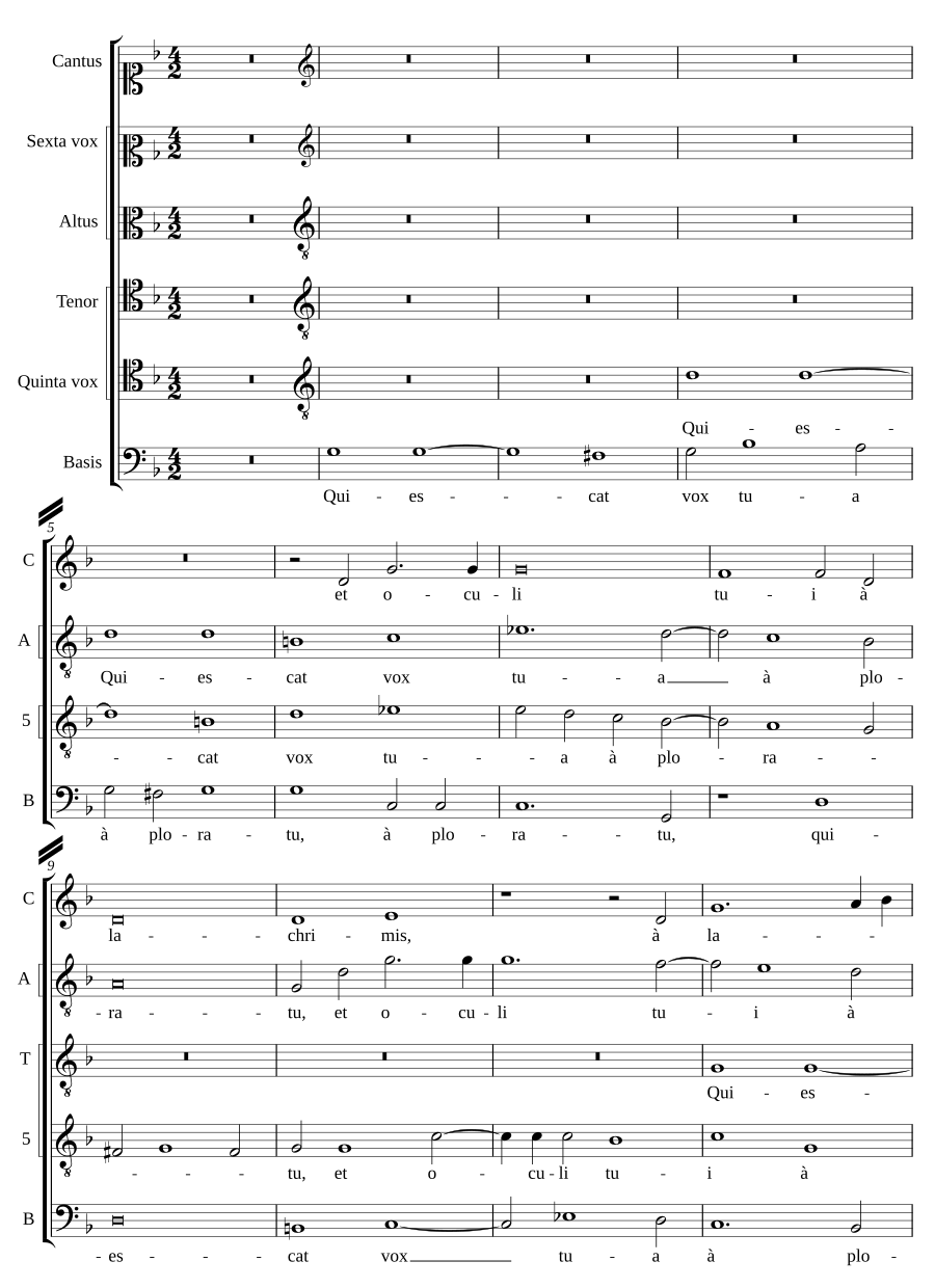 Quiescat vox tua
