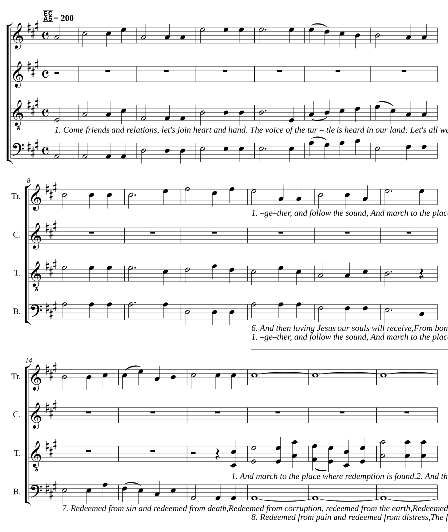 Redemption Hymn