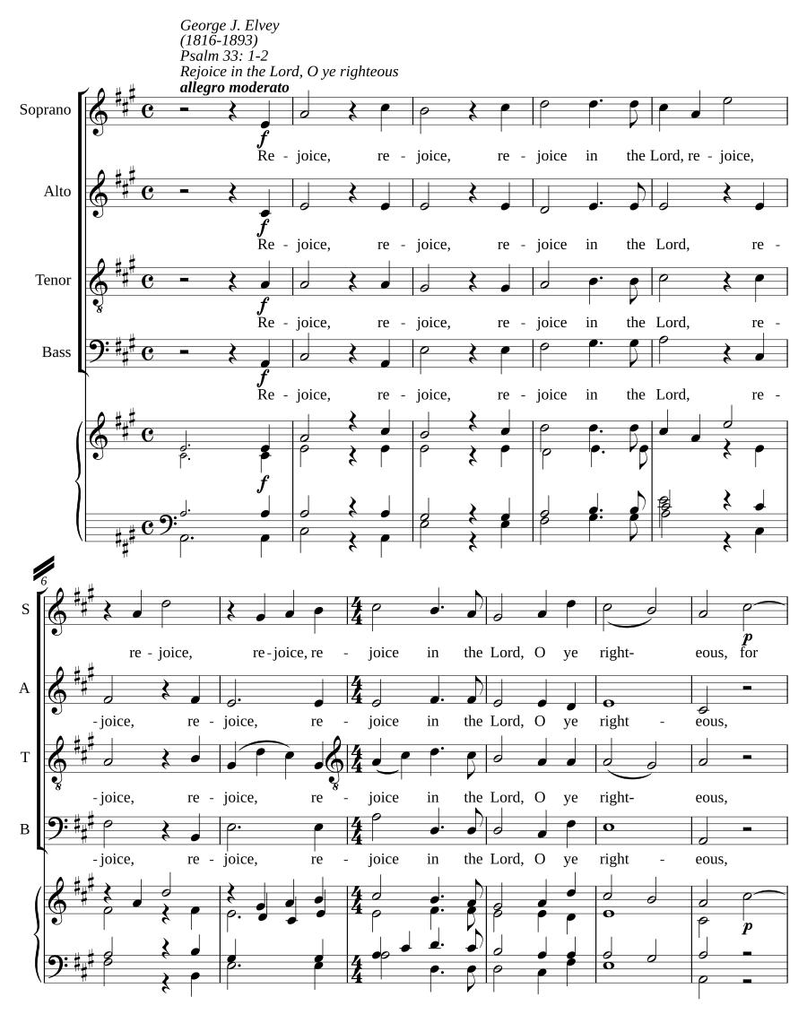 Rejoice in the Lord, O ye righteous