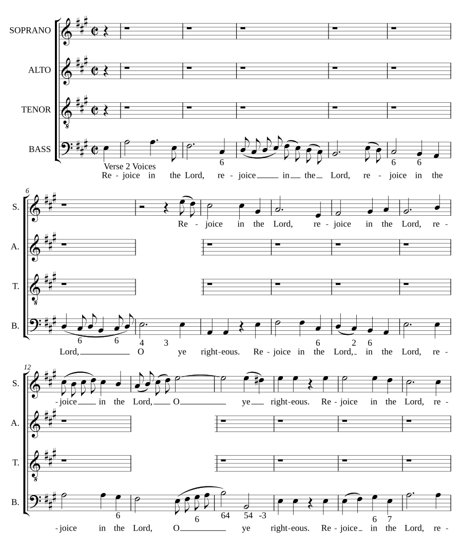 Rejoice in the Lord, O ye righteous