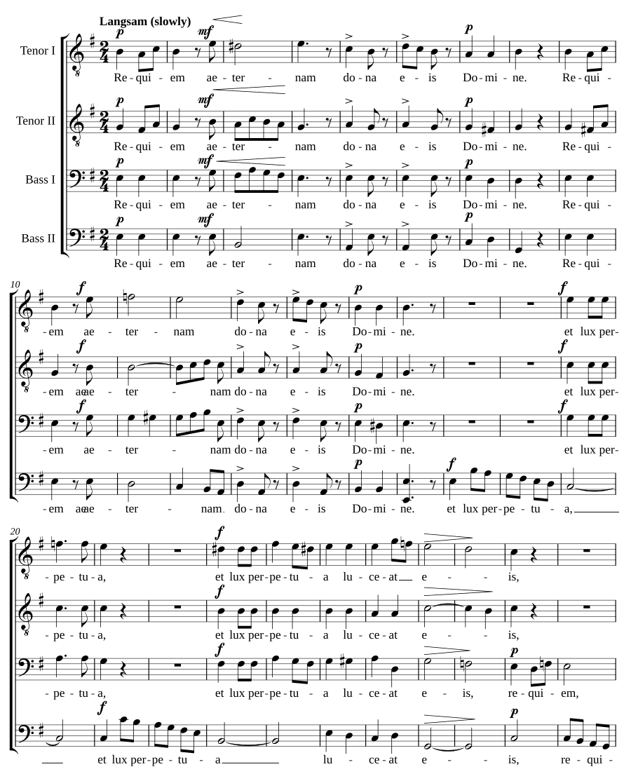 Requiem aeternam