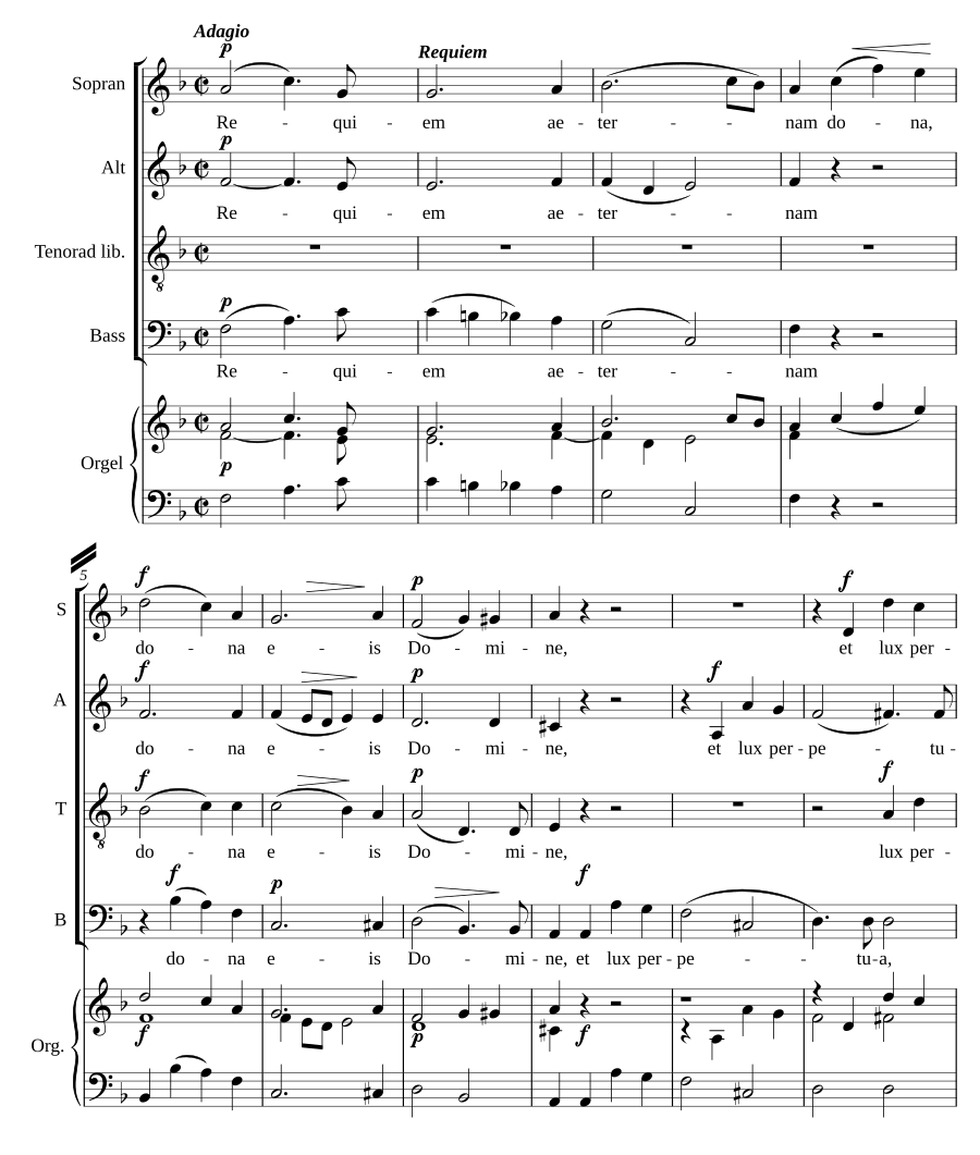 Requiem in F