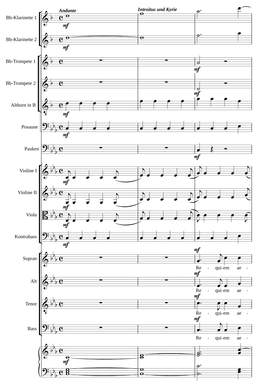 Requiem in c