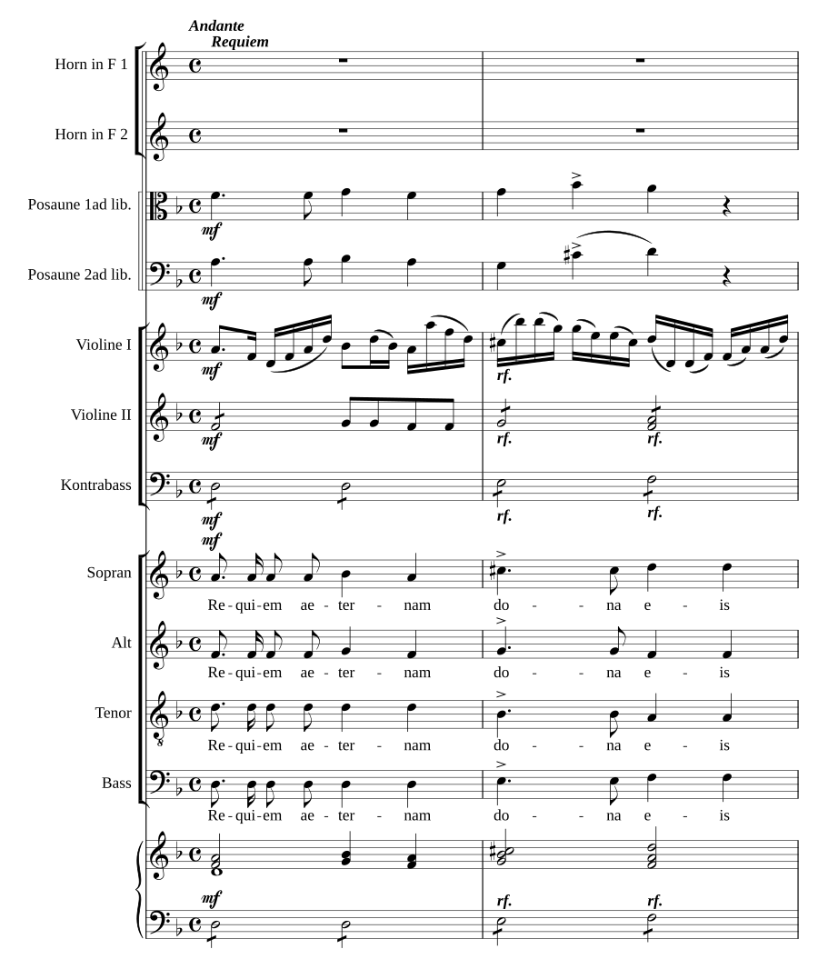 Requiem in d